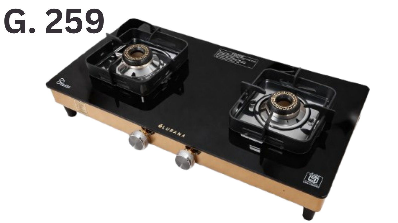 Lubana Glass Stove G.259