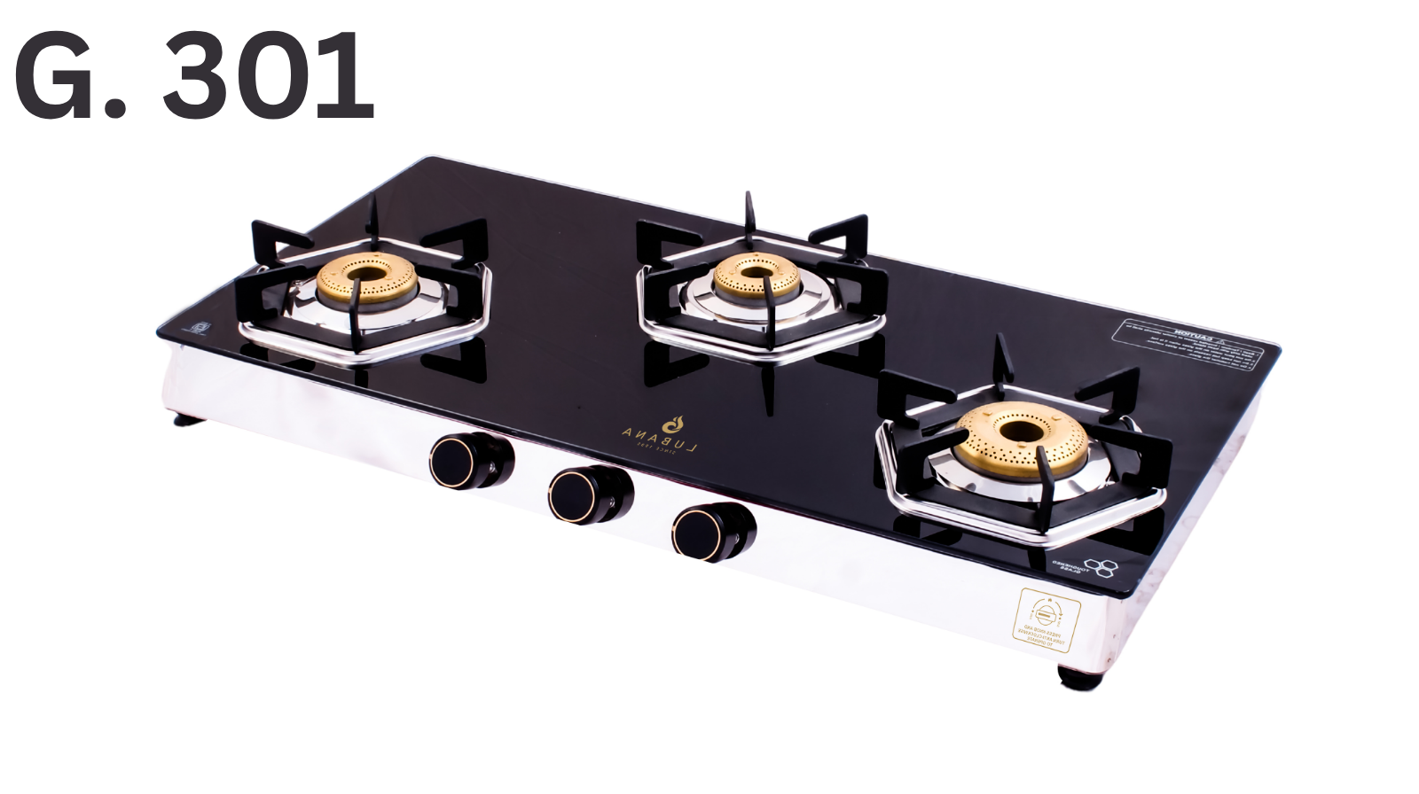Lubana Glass Stove G.301 Santorni