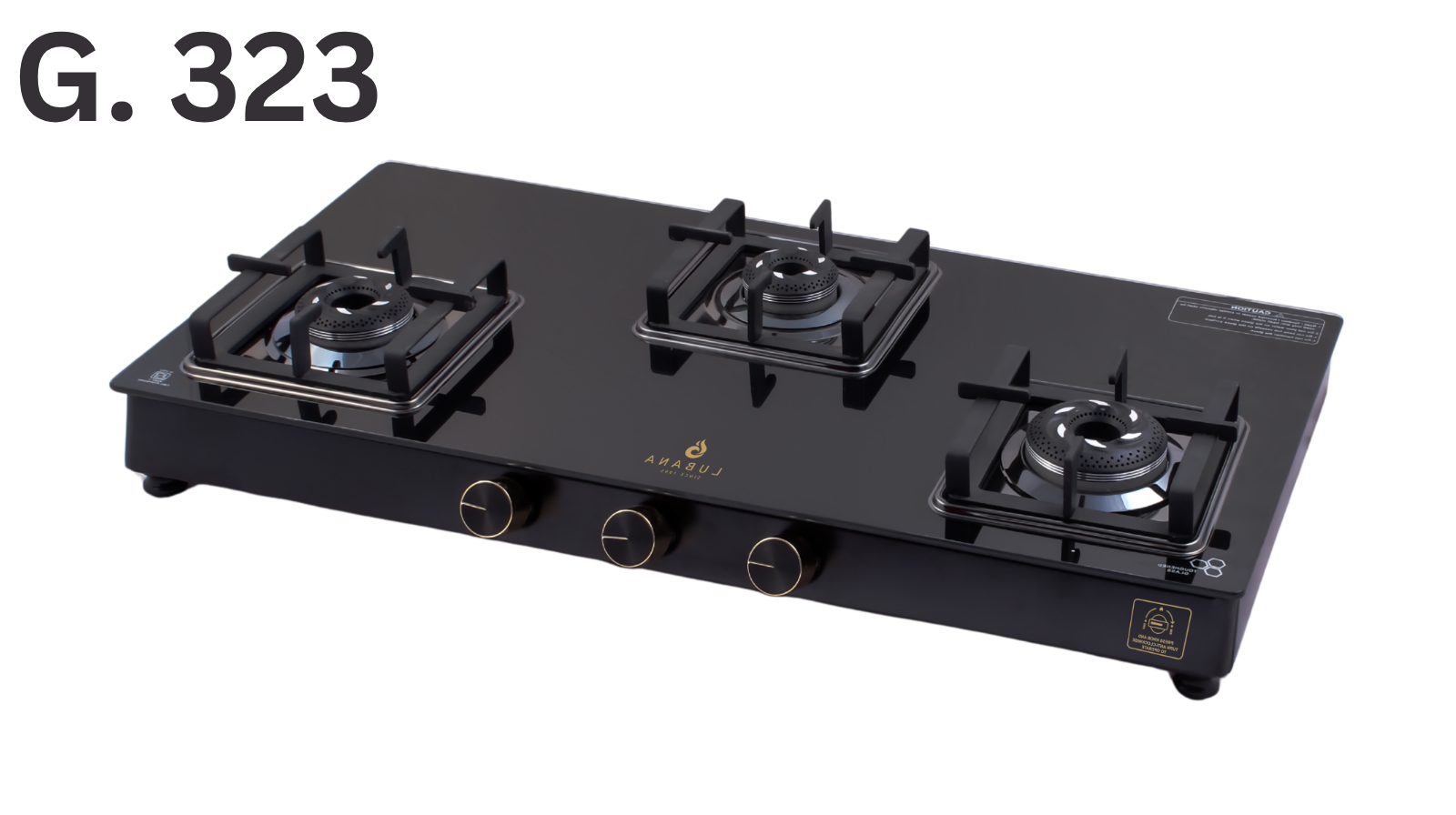Lubana Glass Stove G.323 Howard