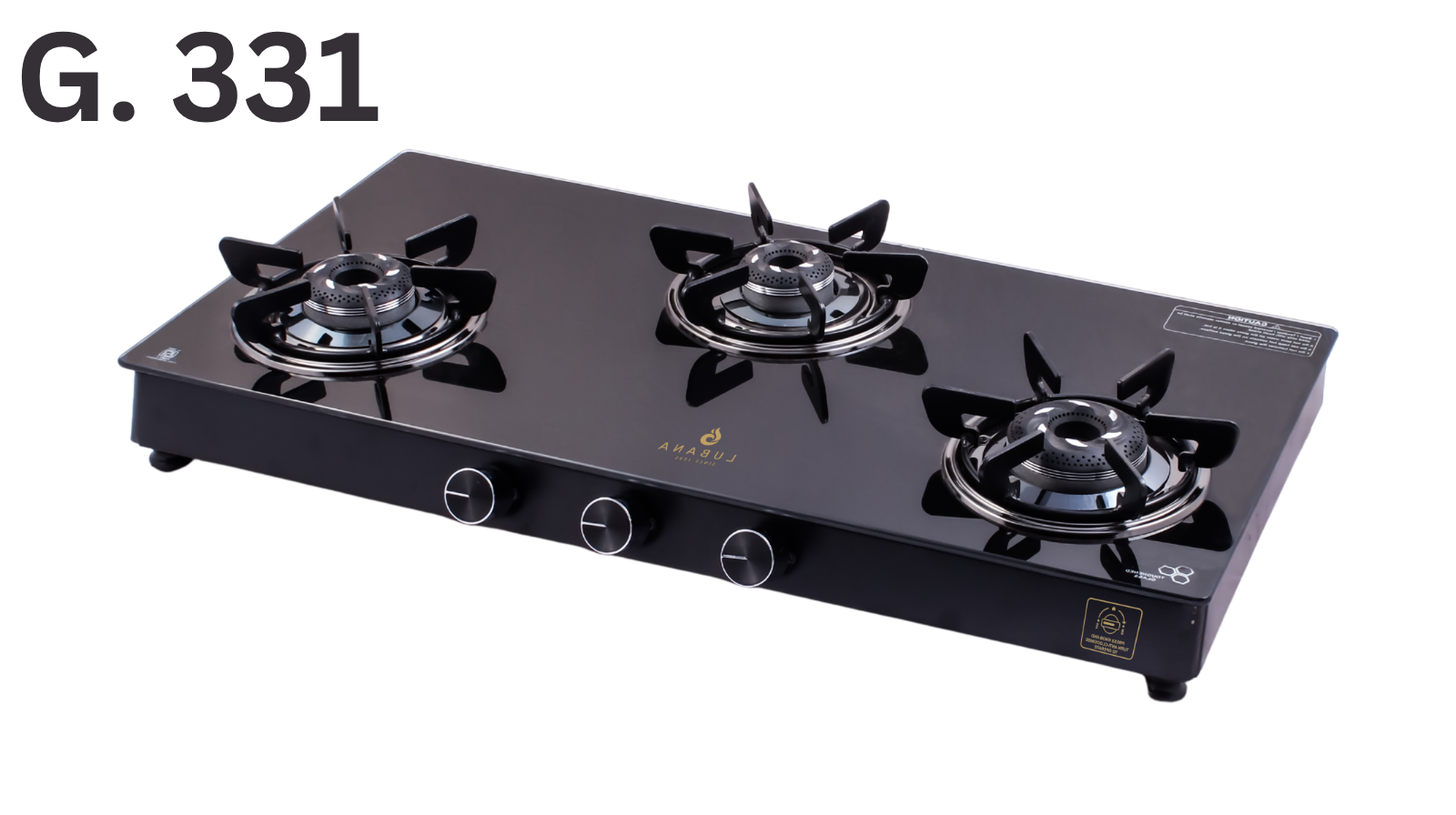 Lubana Glass Stove G.331 Cling