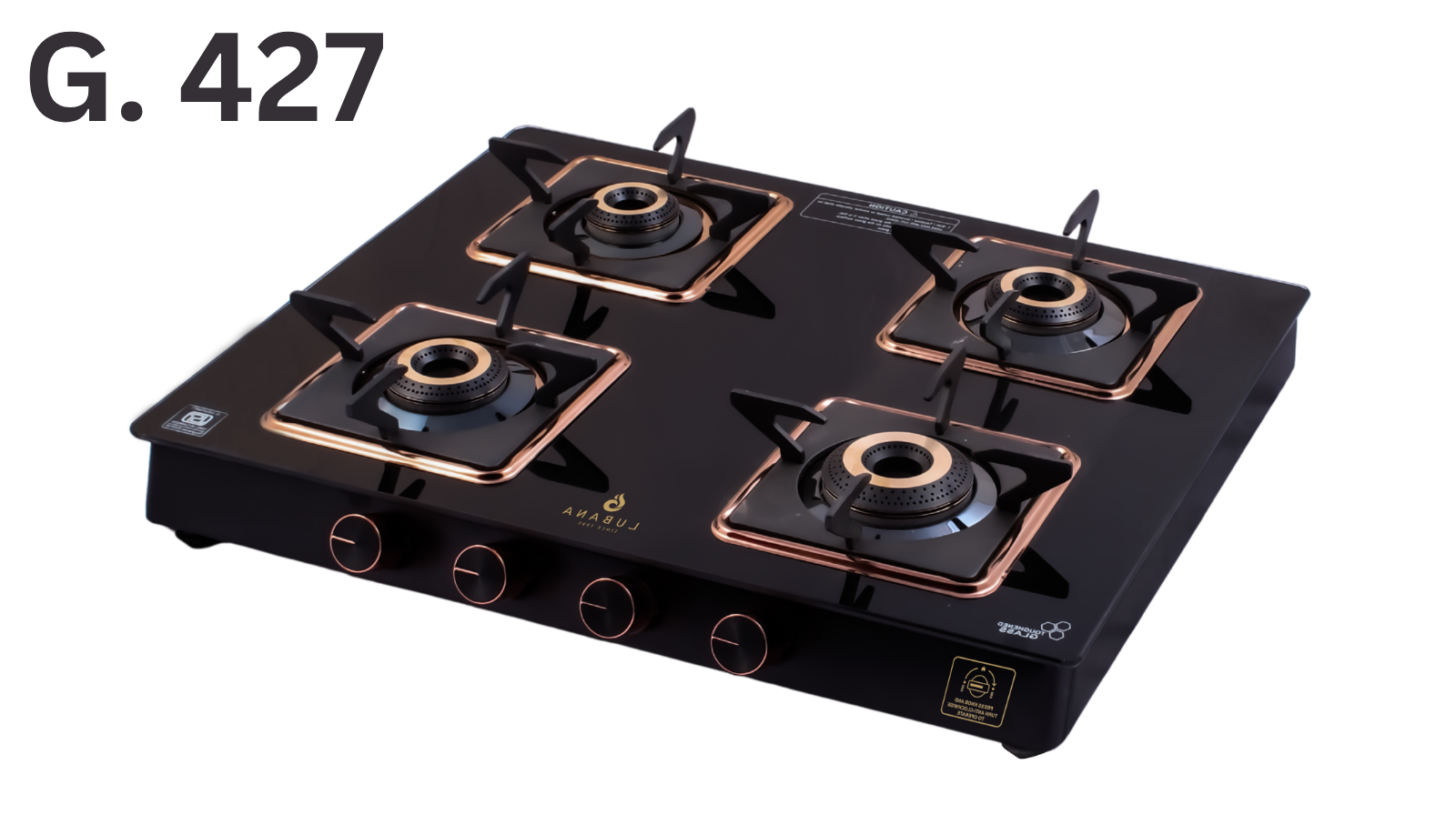 Lubana Glass Stove G.427 Ocean