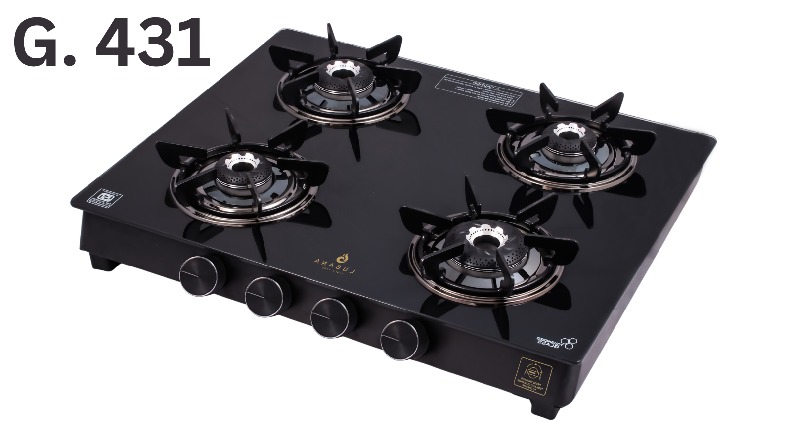 Lubana Glass Stove G.431 Cling