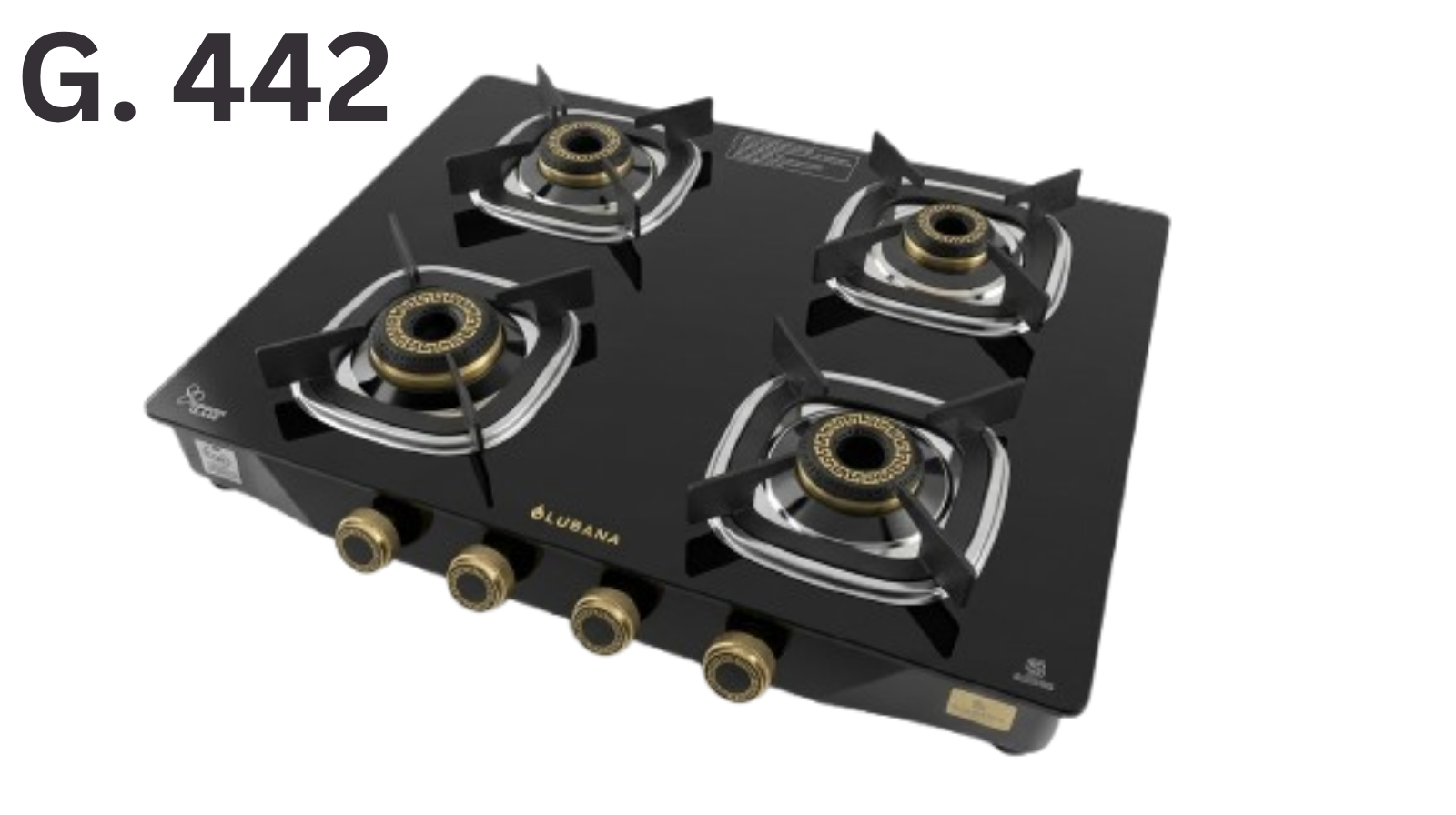Lubana Glass Stove G.442 Pacific