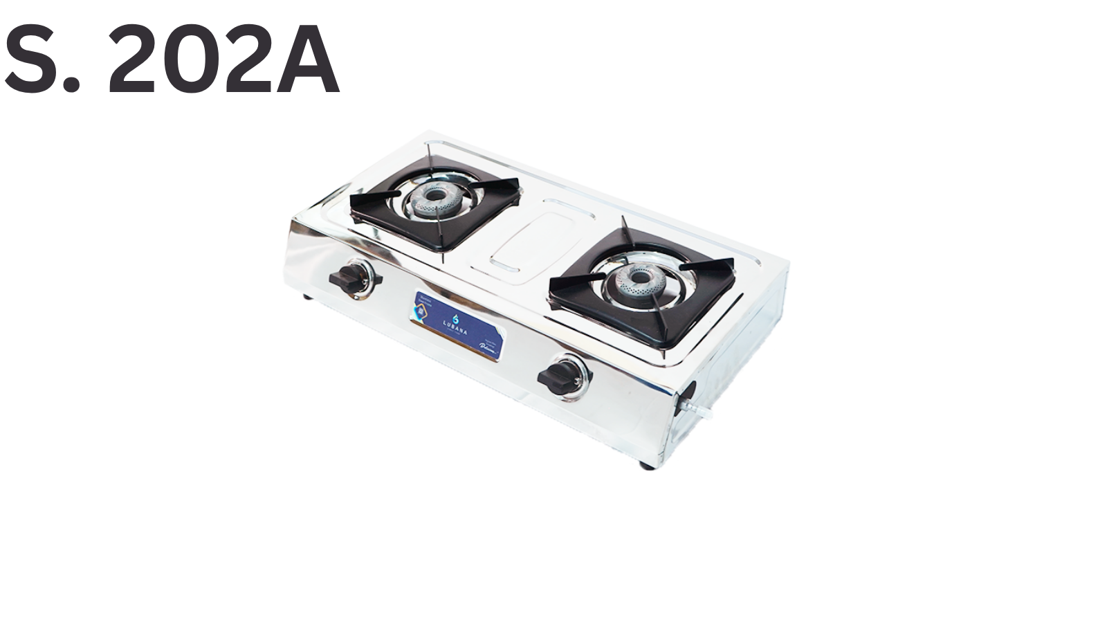 Lubana Steel Gas Stove S.202