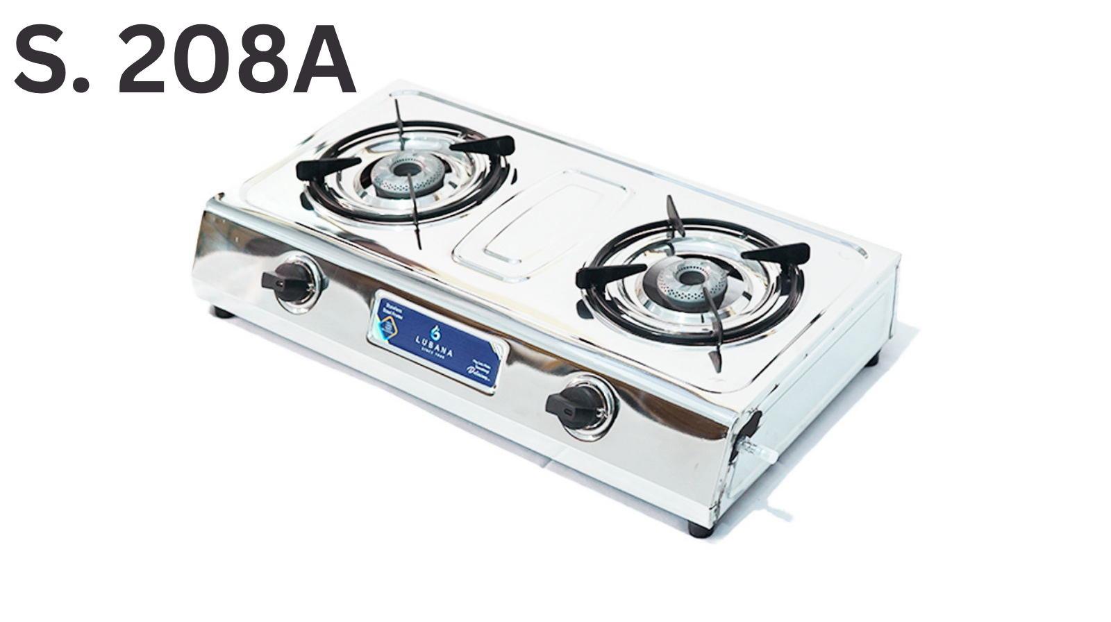 Lubana Steel Gas Stove S.208