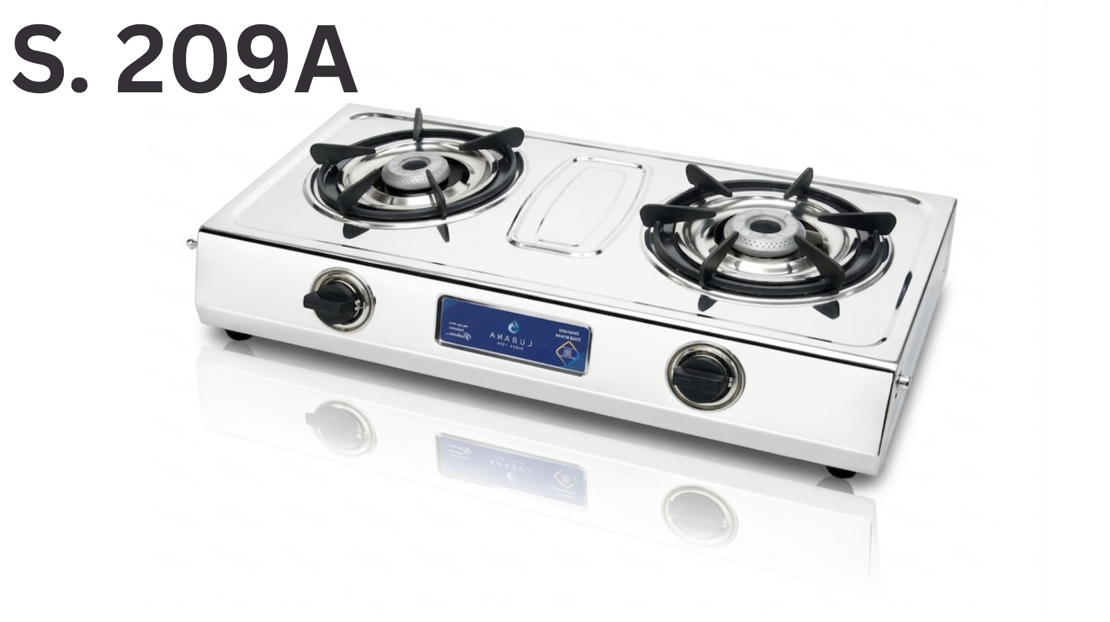 Lubana Steel Gas Stove S.209