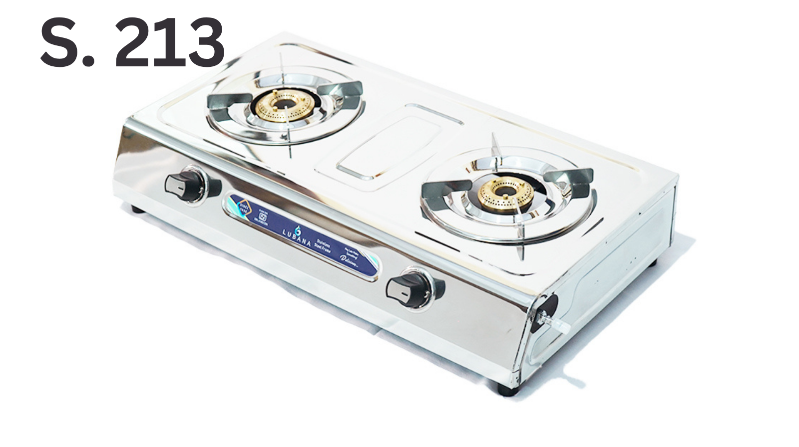 Lubana Steel Gas Stove S.213 Mario
