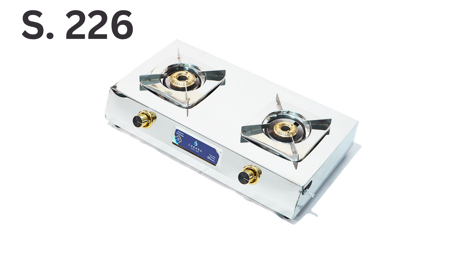 Lubana Steel Gas Stove S.226
