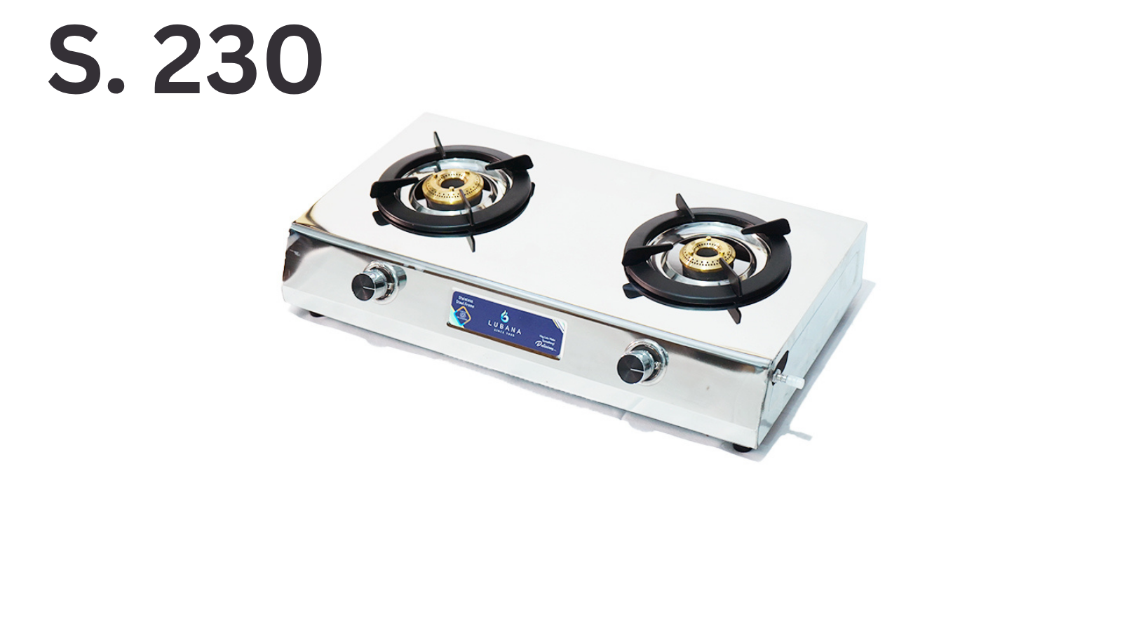 Lubana Steel Gas Stove S.230