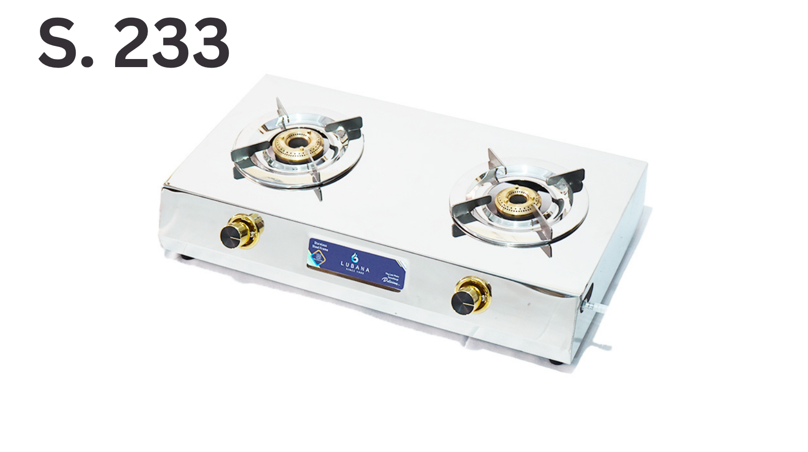 Lubana Steel Gas Stove S.233