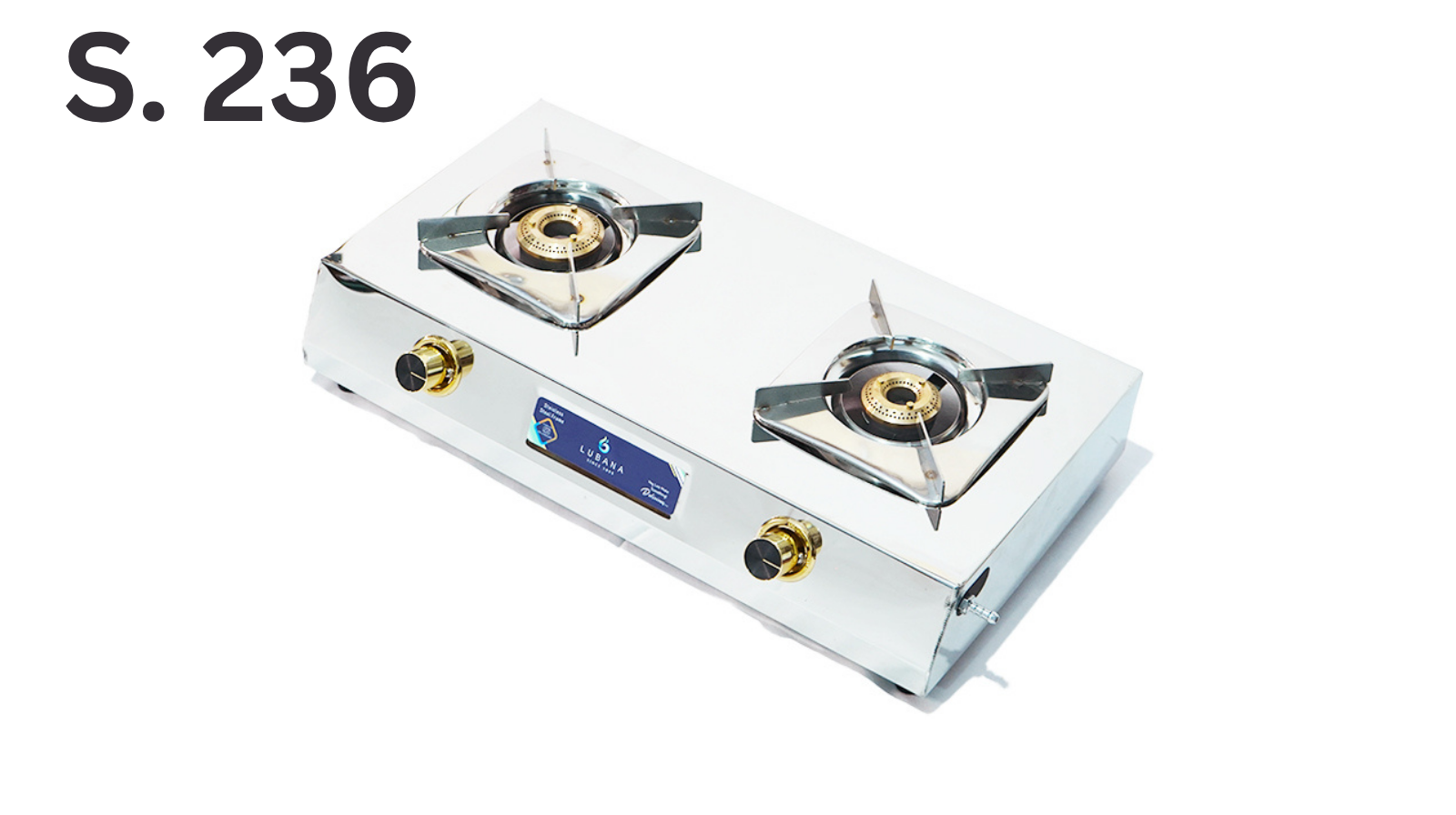 Lubana Steel Gas Stove S.236