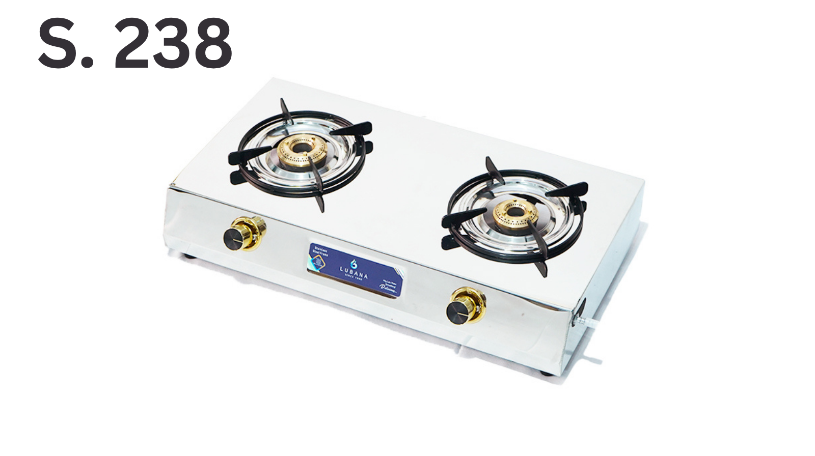 Lubana Steel Gas Stove S.238