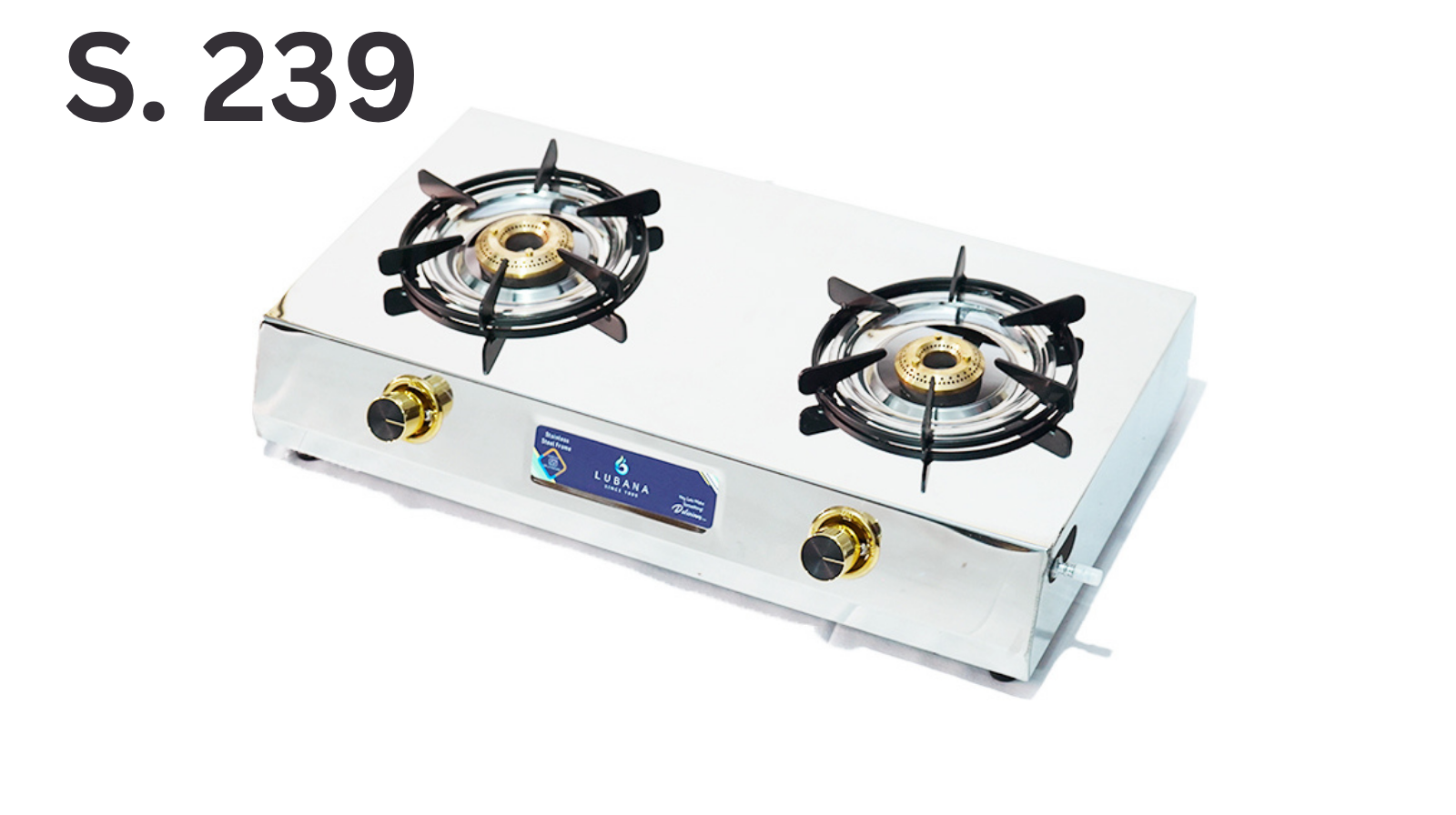 Lubana Steel Gas Stove S.239 Flake