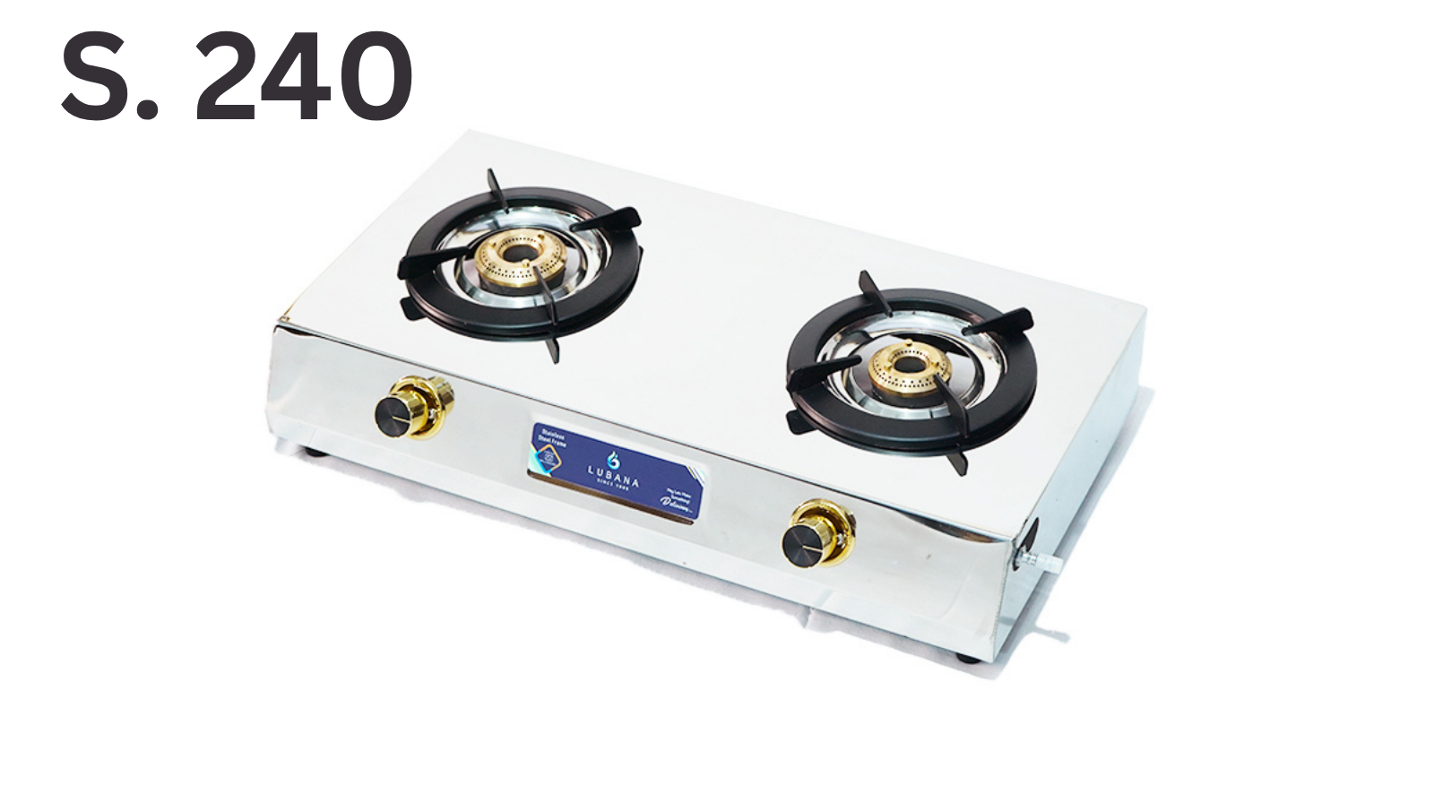 Lubana Steel Gas Stove S.240