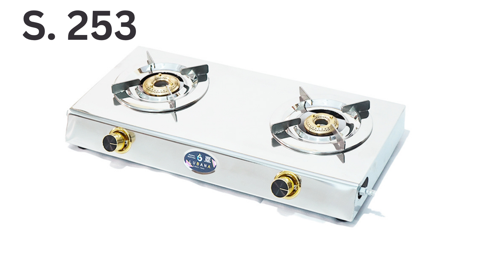 Lubana Steel Gas Stove S.253