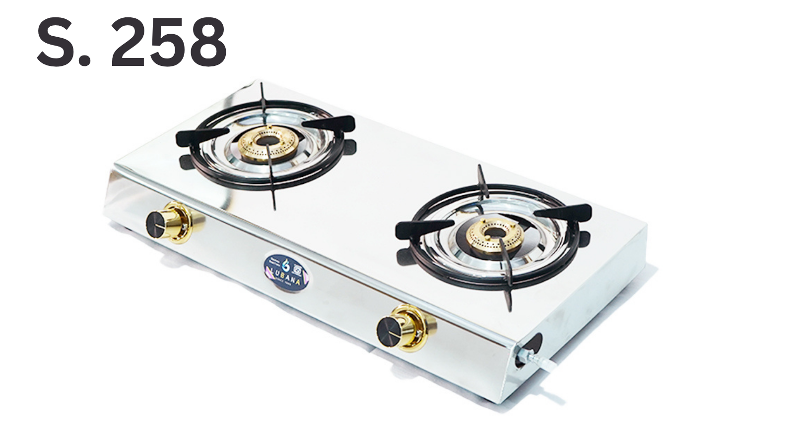 Lubana Steel Gas Stove S.258