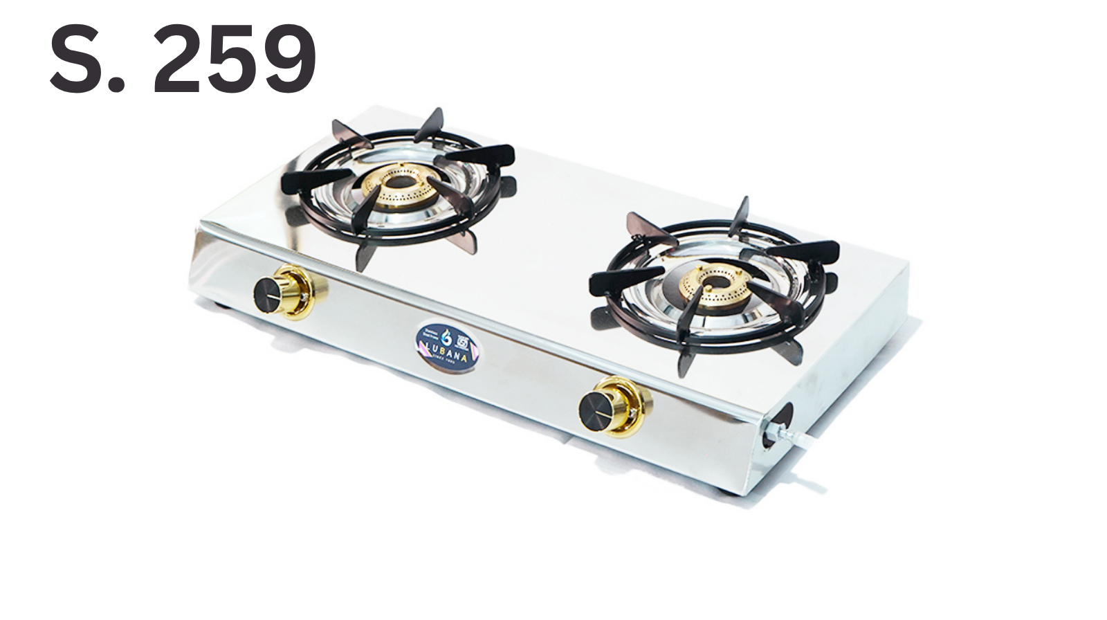 Lubana Steel Gas Stove S.259