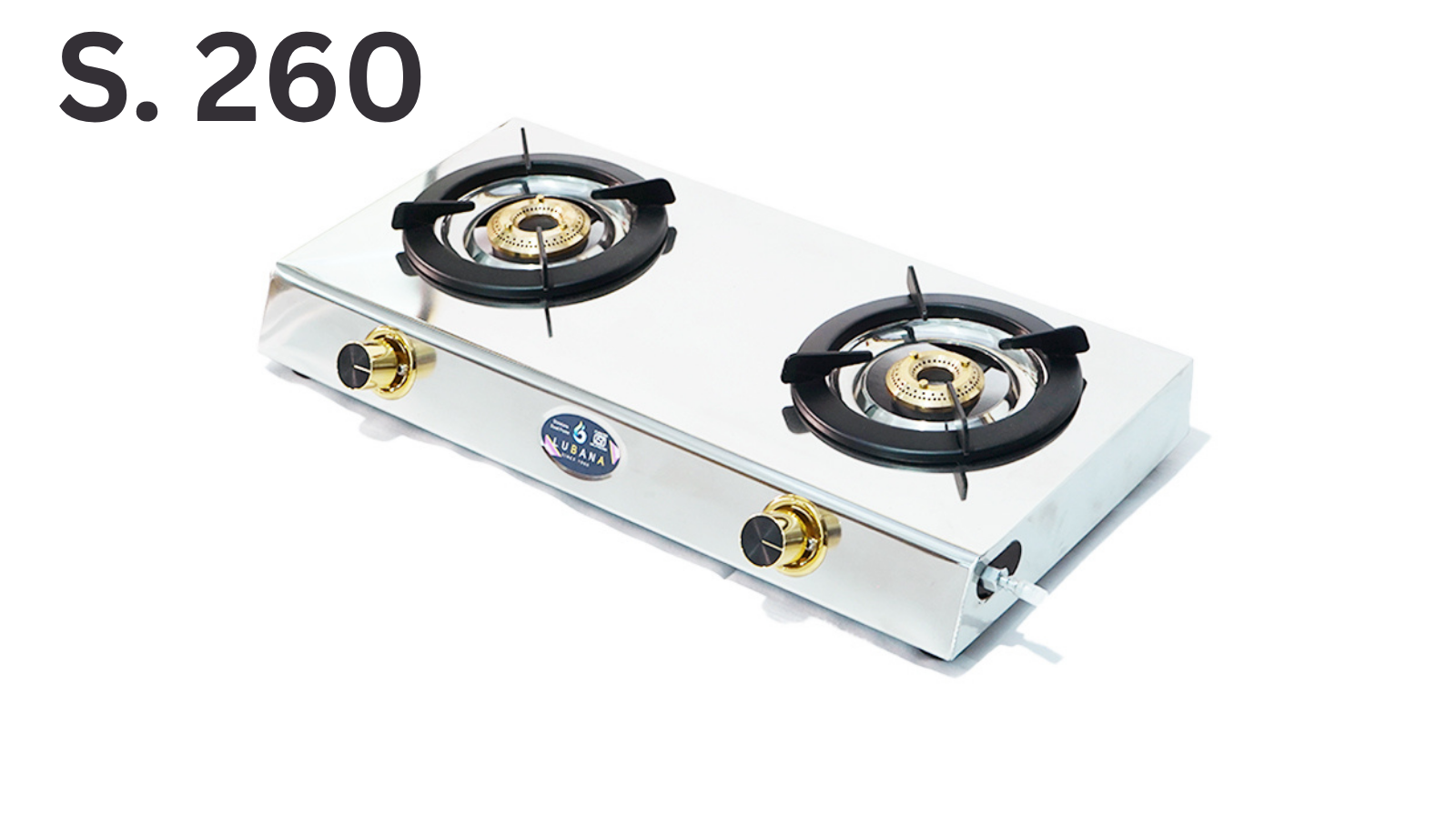 Lubana Steel Gas Stove S.260