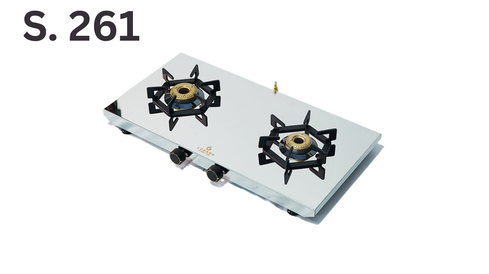 Lubana Steel Gas Stove S.261 Kanal