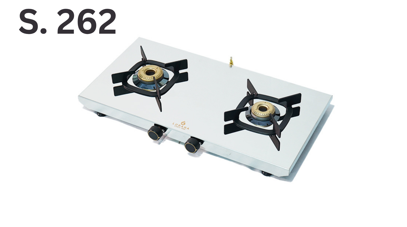 Lubana Steel Gas Stove S.262 Livetone