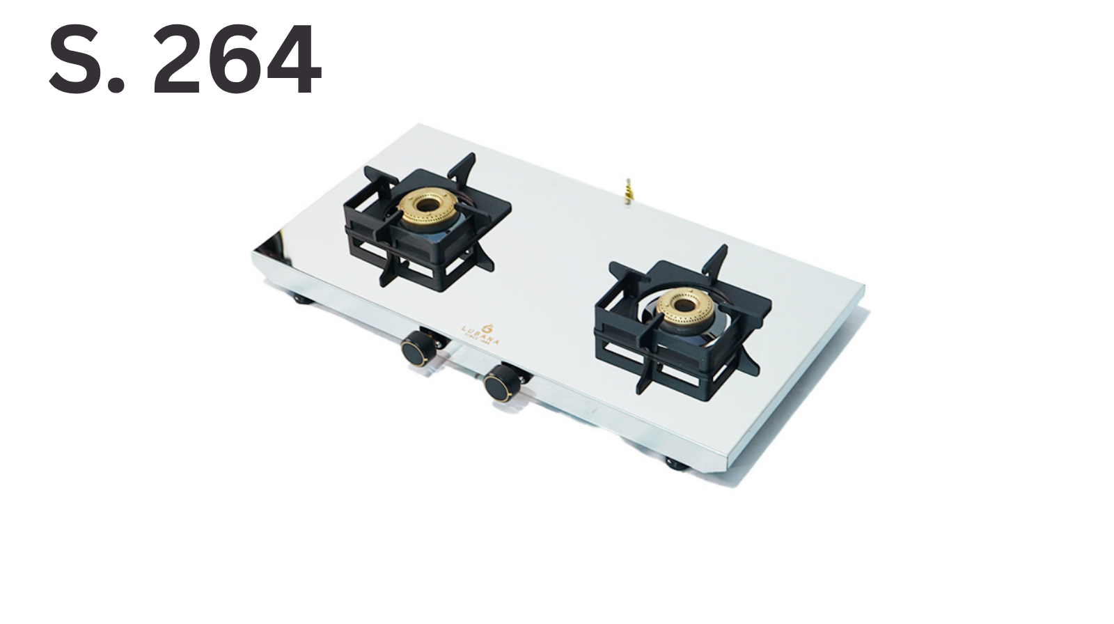 Lubana Steel Gas Stove S.264 Aircross