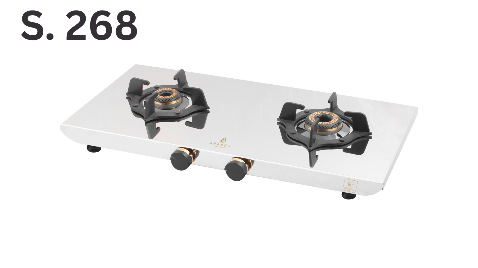 Lubana Steel Gas Stove S.268 Casio
