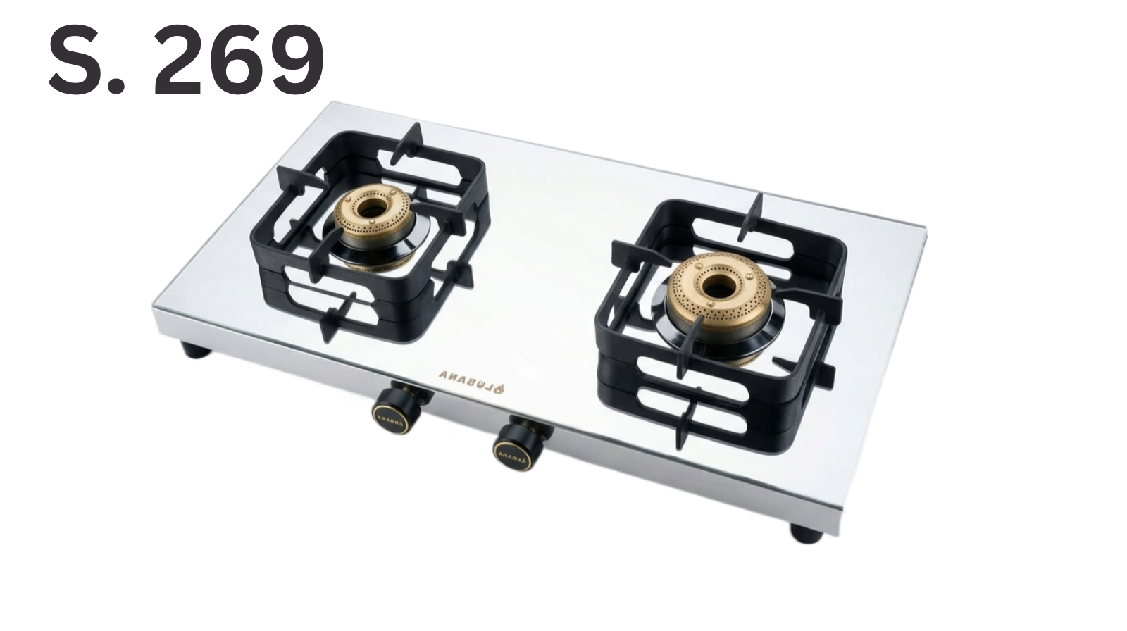Lubana Steel Gas Stove S.269