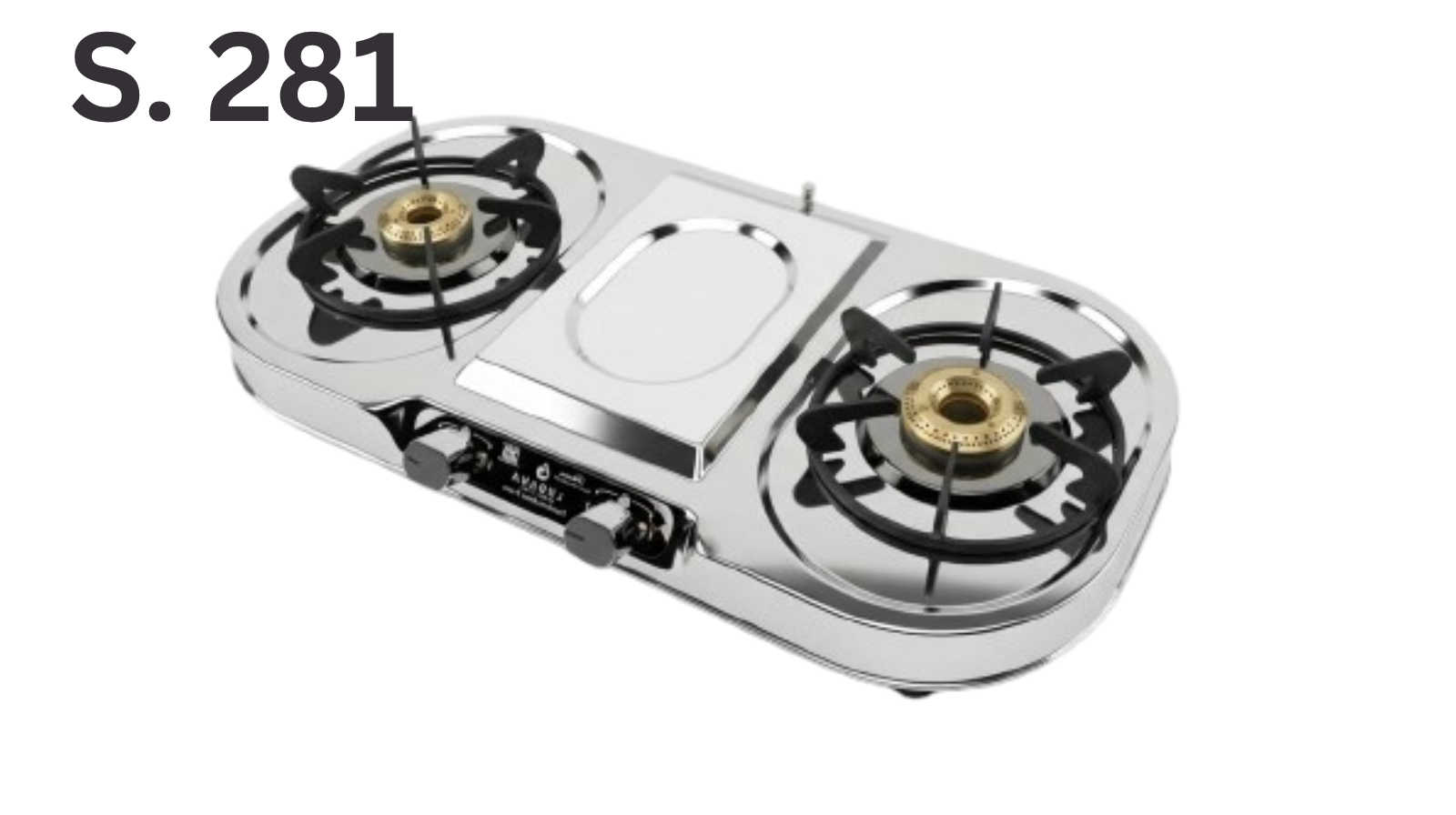 Lubana Steel Gas Stove S.281