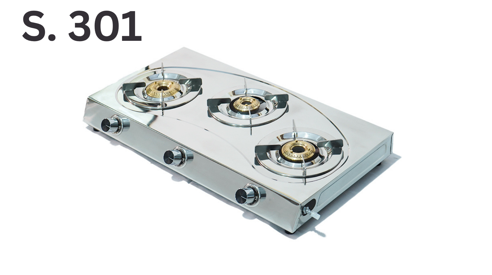 Lubana Steel Gas Stove S.301