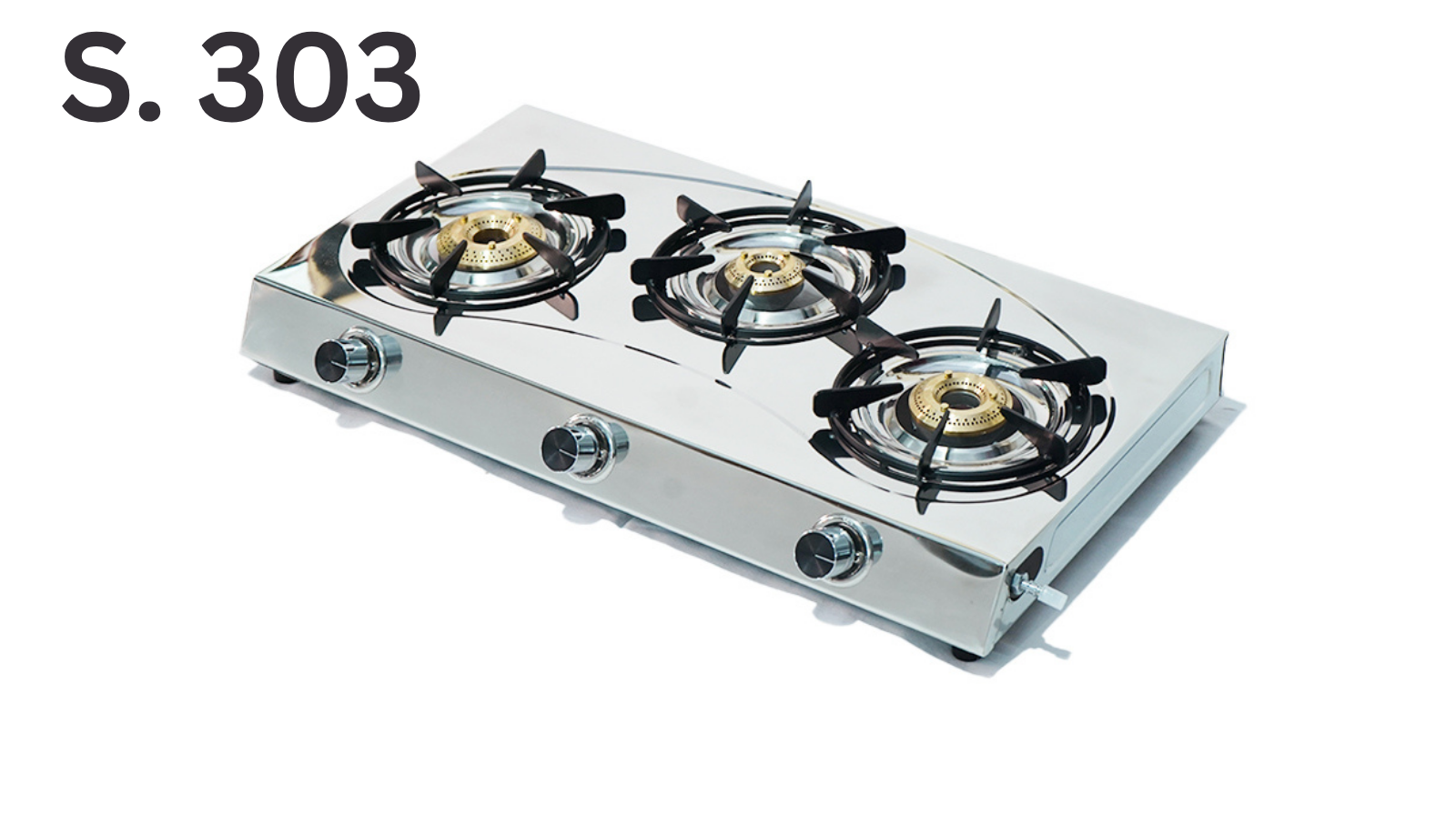 Lubana Steel Gas Stove S.303 Maya