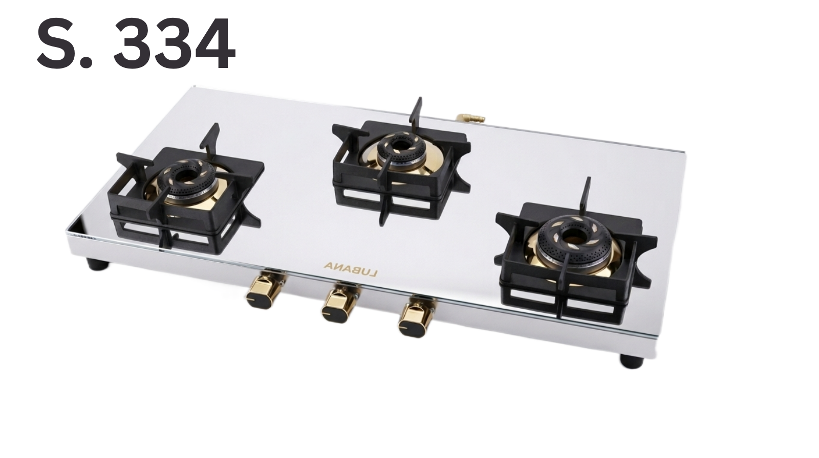 Lubana Steel Gas Stove S.334
