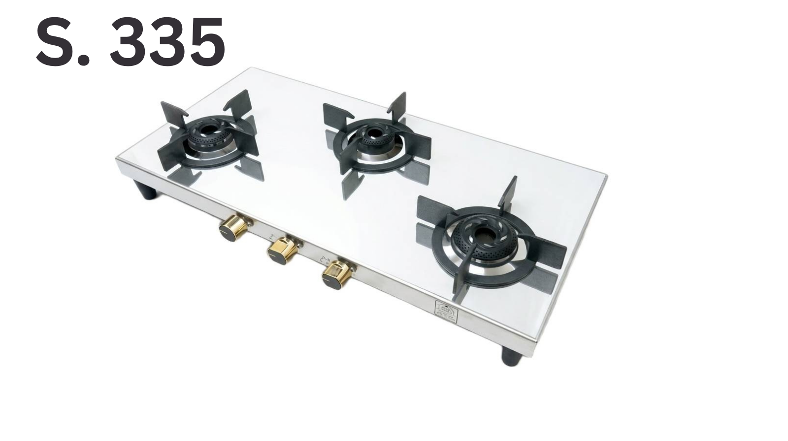 Lubana Steel Gas Stove S.335