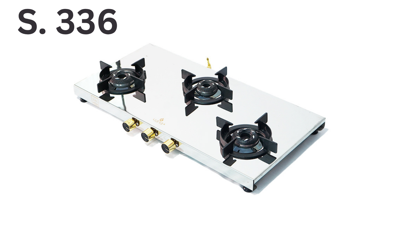 Lubana Steel Gas Stove S.336
