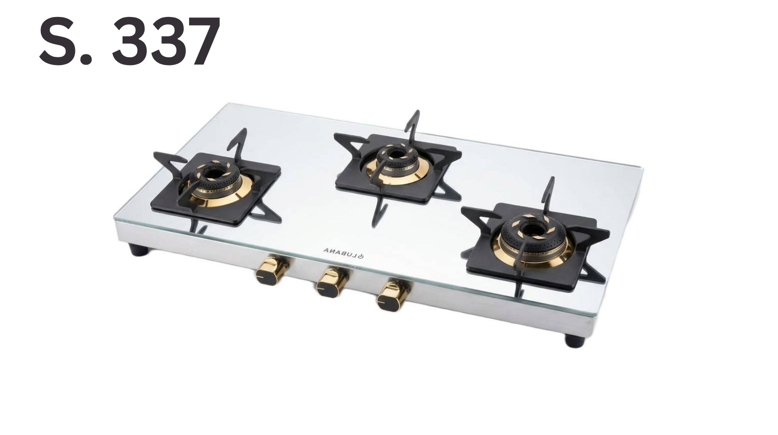 Lubana Steel Gas Stove S.337