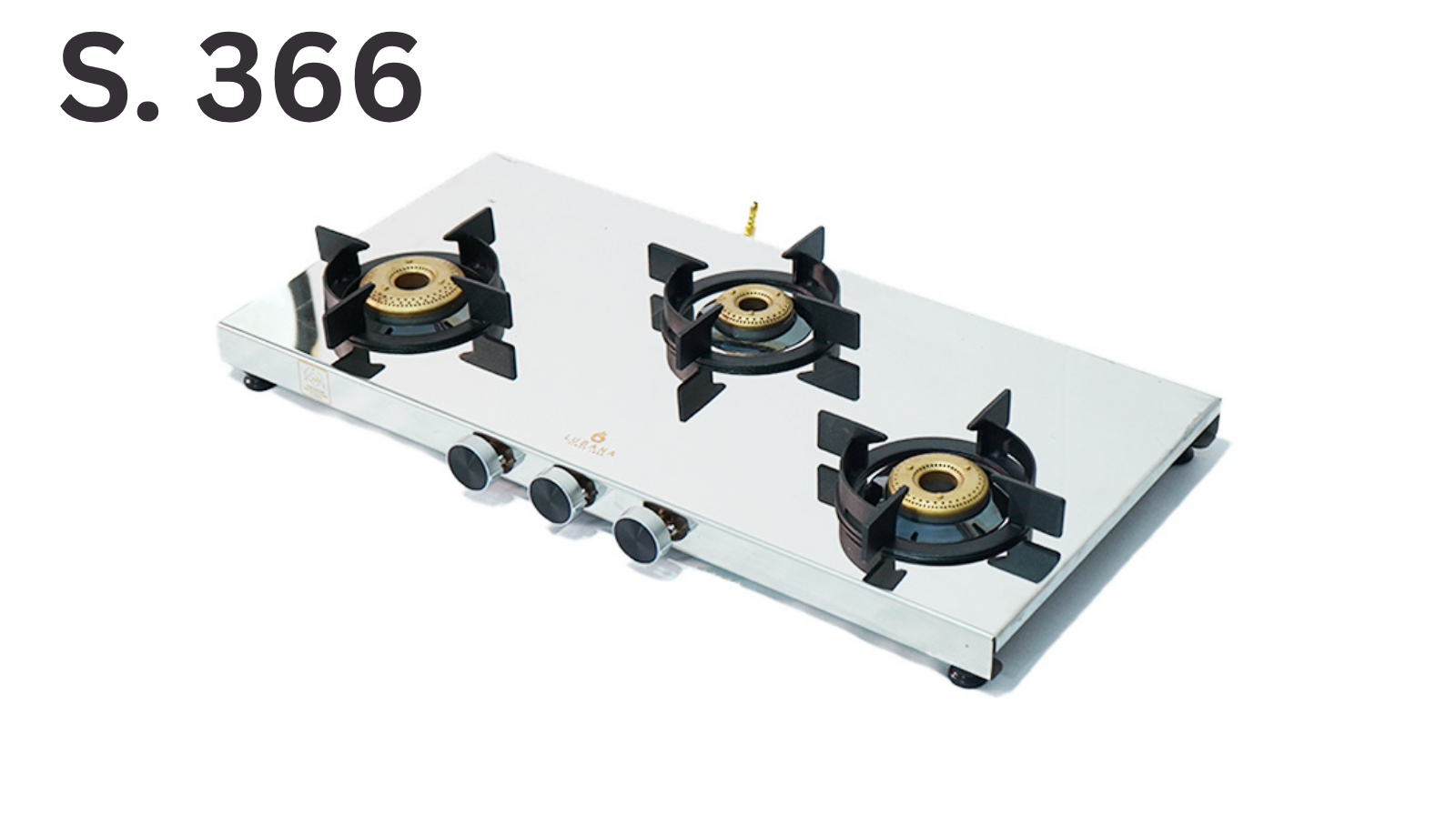 Lubana Steel Gas Stove S.366