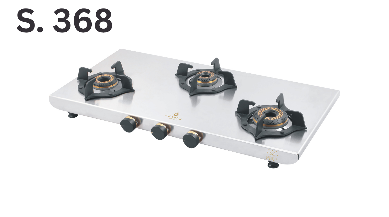 Lubana Steel Gas Stove S.368 Casio