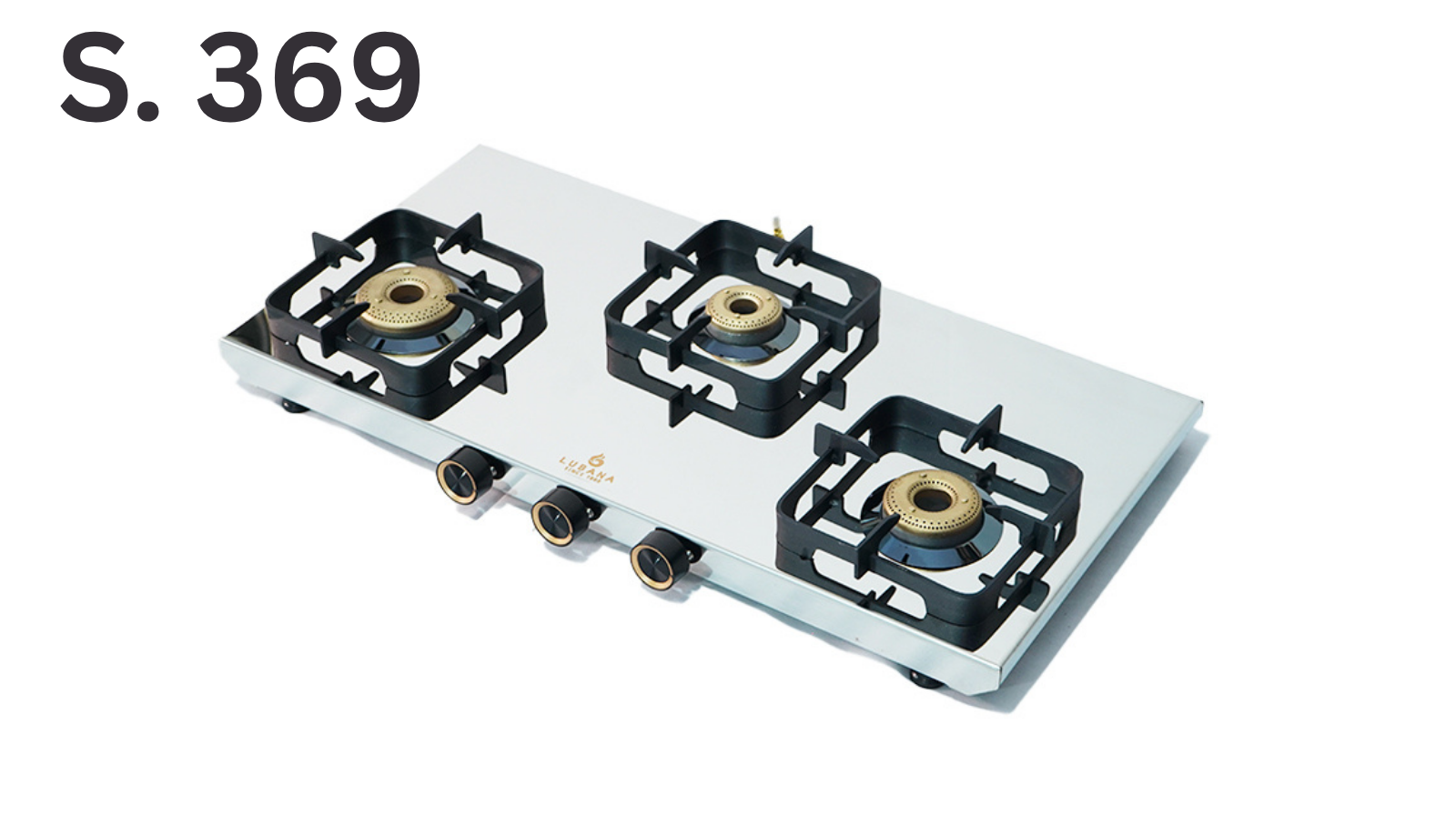 Lubana Steel Gas Stove S.369