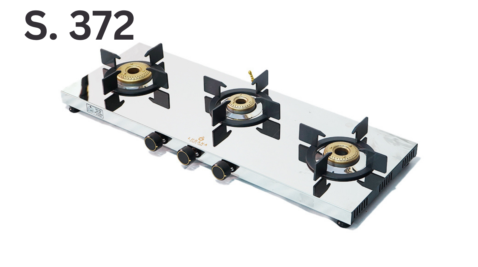 Lubana Steel Gas Stove S.372
