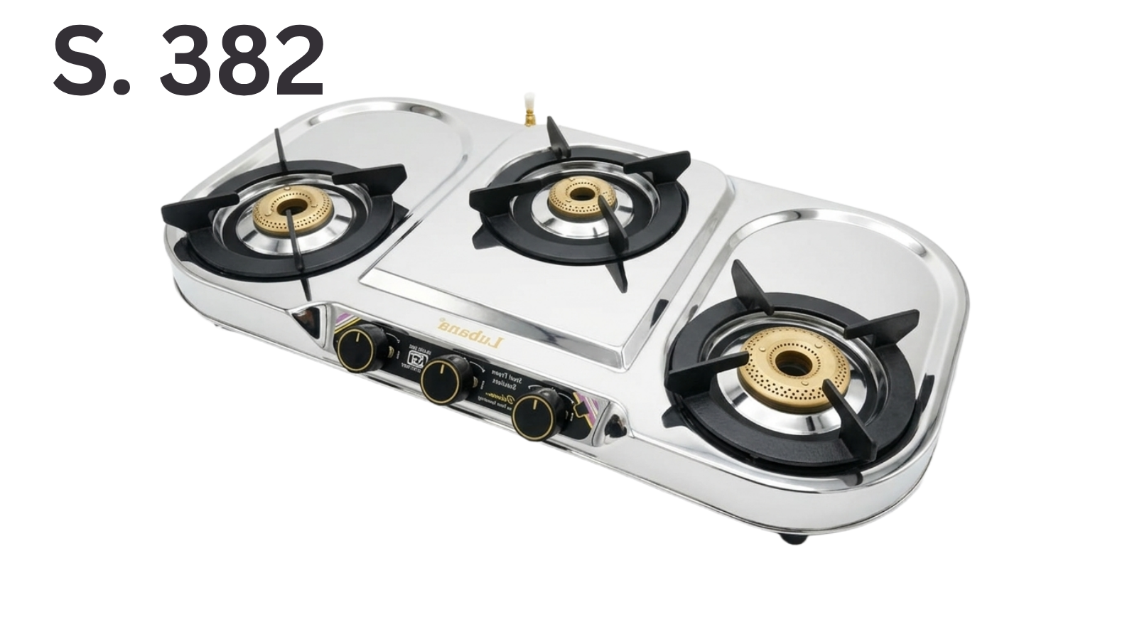Lubana Steel Gas Stove S.382