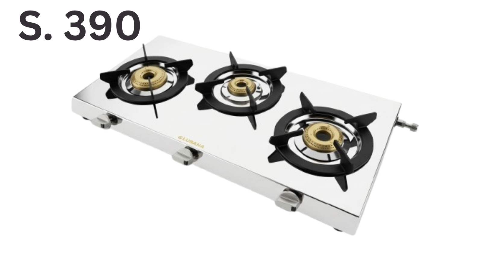 Lubana Steel Gas Stove S.390
