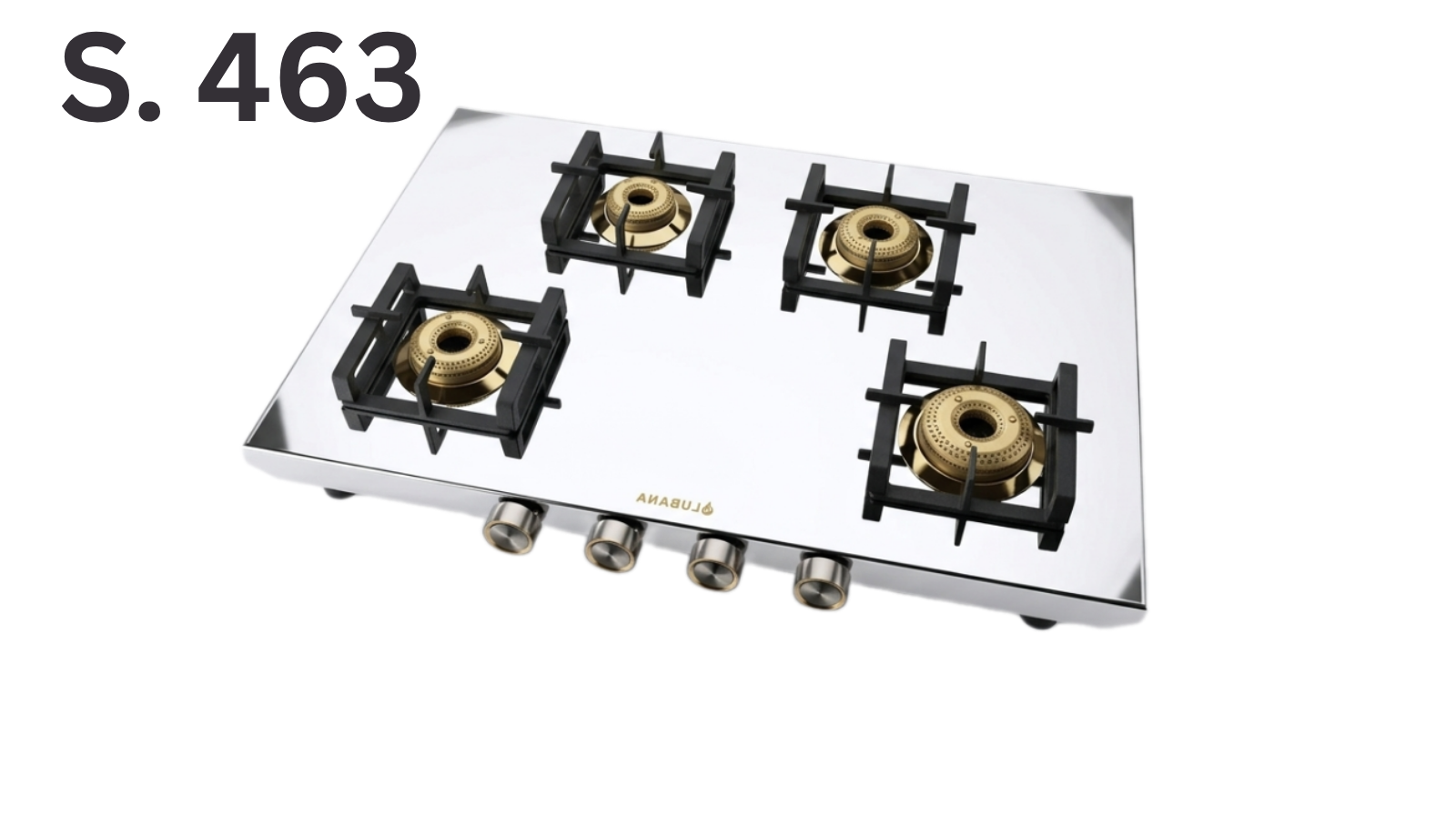 Lubana Steel Gas Stove S.463 Cairo