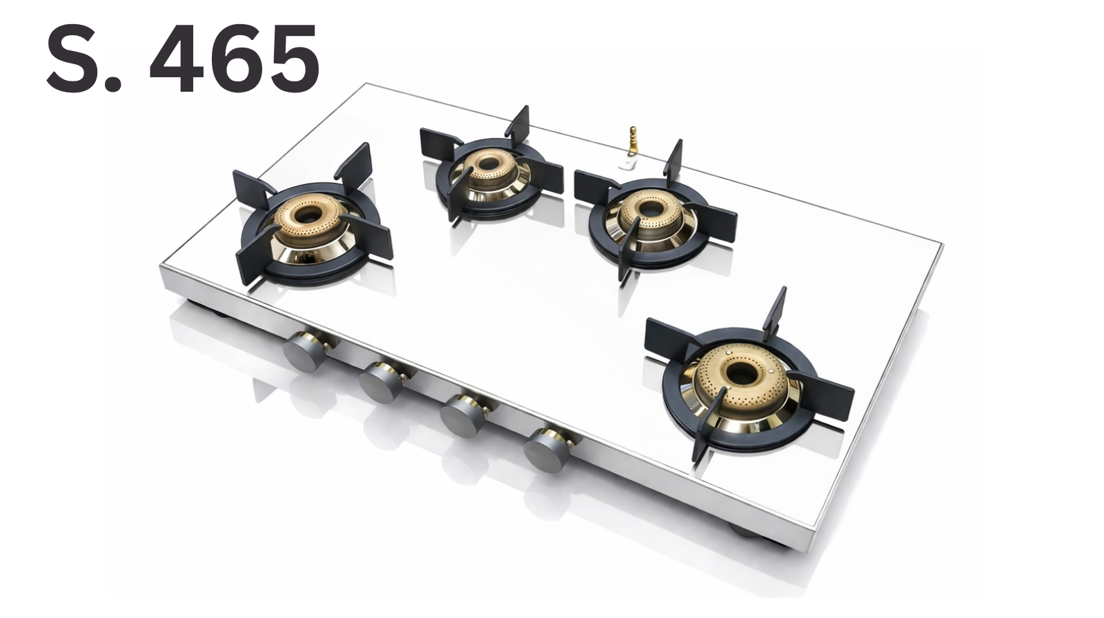 Lubana Steel Gas Stove S.465 Magnite