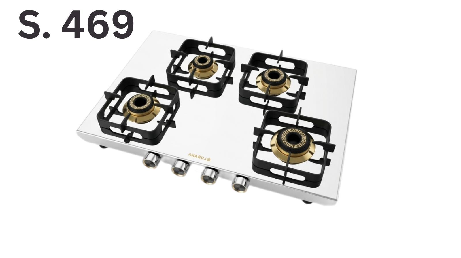 Lubana Steel Gas Stove S.469