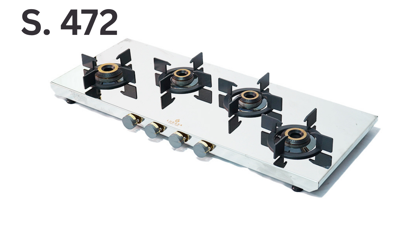 Lubana Steel Gas Stove S.472