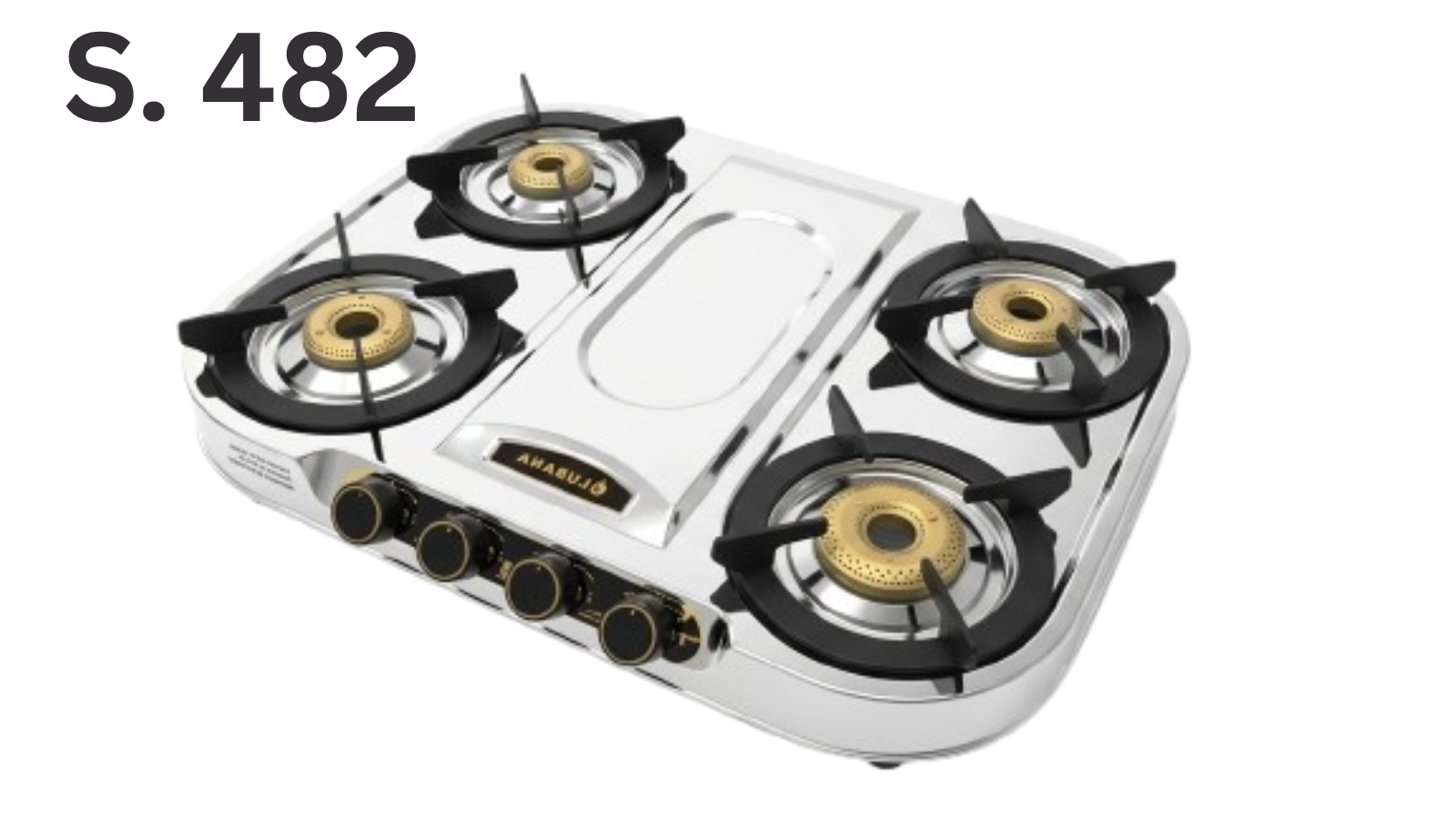 Lubana Steel Gas Stove S.482